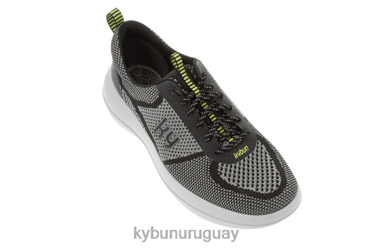 zapatos kybun meilen negro-gris hombres F4L08115 - kybun Joya