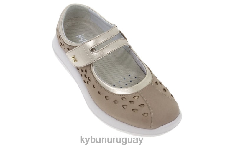 zapatos kybun jonás 20 gris pardo mujer F4L0811 - kybun Zapatos