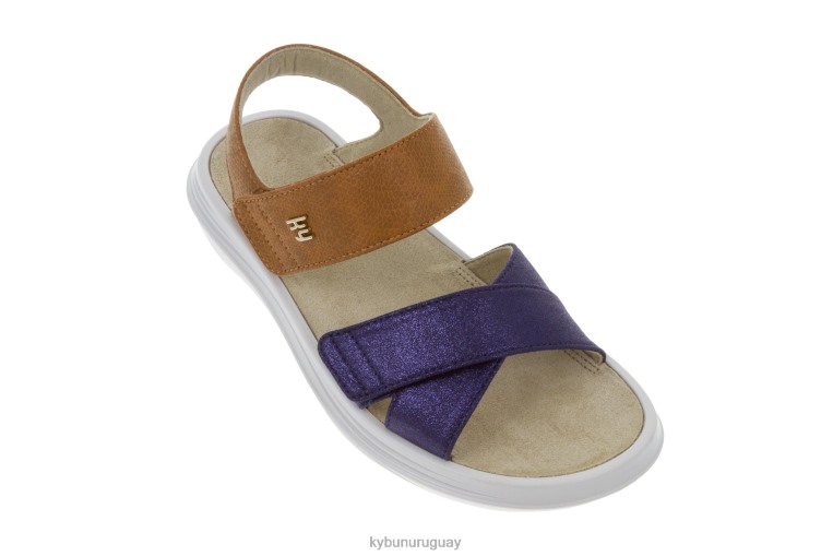 zapatos kybun melano azul-marrón mujer F4L087 - kybun Joya